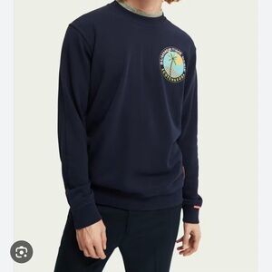 Men’s large scotch and soda sweatshirt pullover